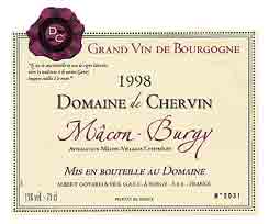 Label, Domaine de Chervin