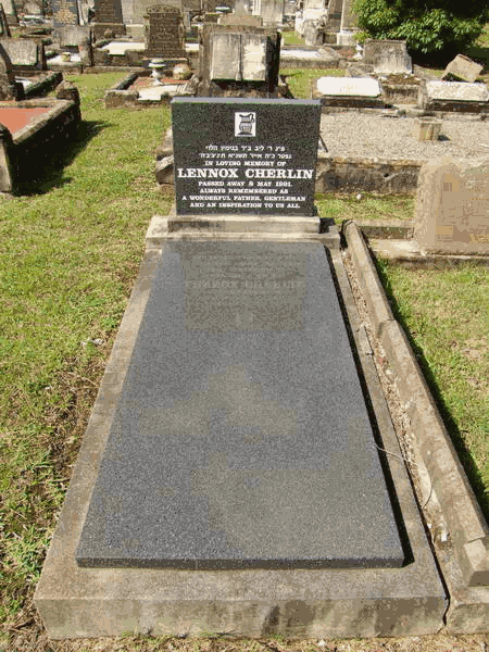 Lennox Cherlin, Grave (1)